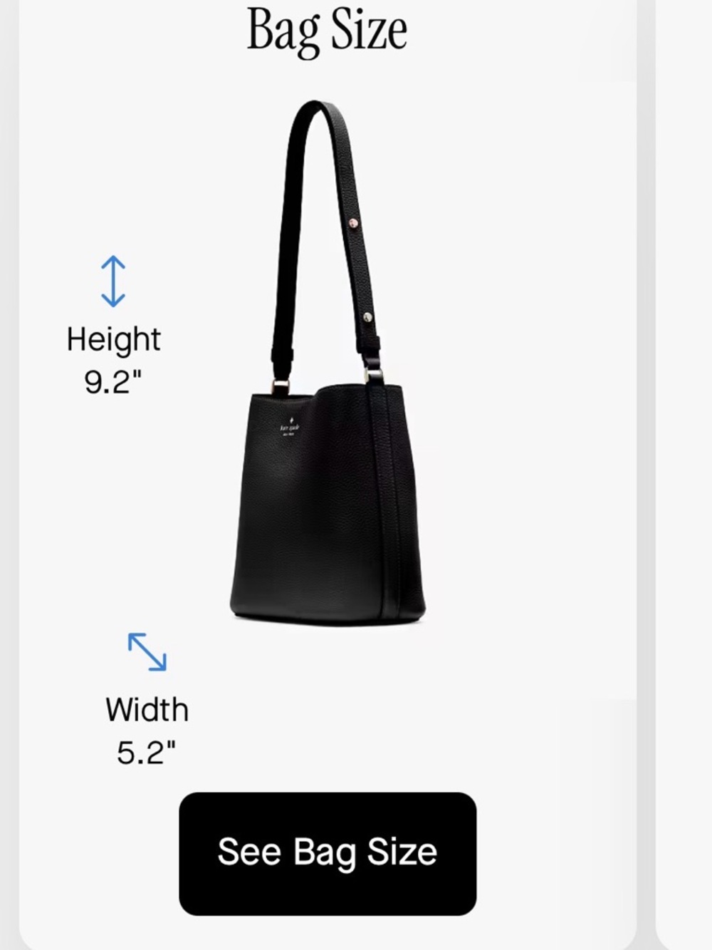 Kate Spade Julia Med Bucket bag - Picture 12 of 13